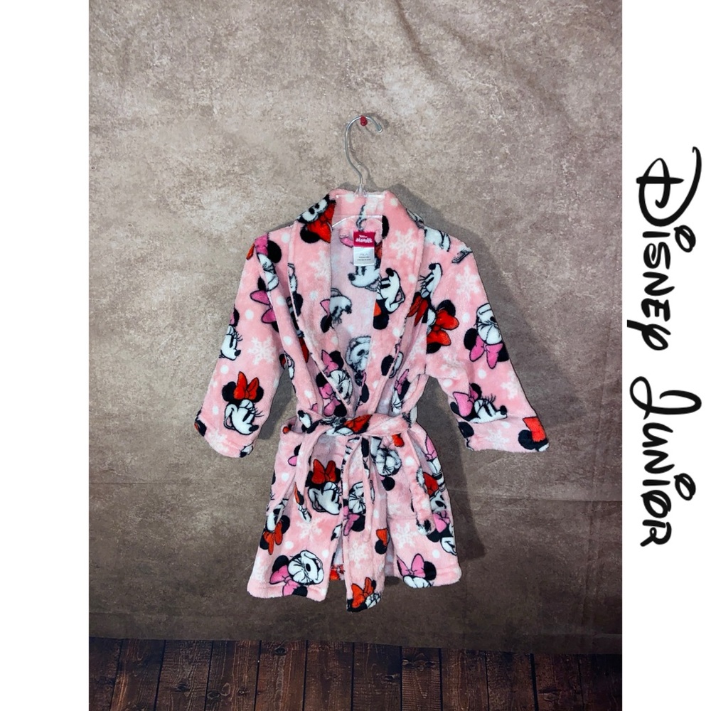 Disney Junior - Minnie Mouse Robe - size 2T - NWOT!!